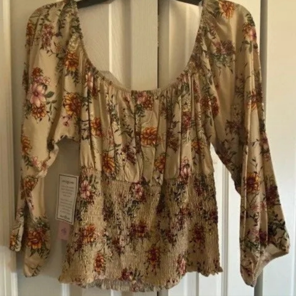 Macy's Crave Fame XL blouse new with tags